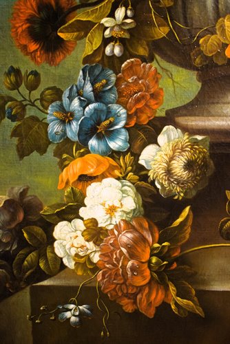 "Nature morte au vase de fleurs"
